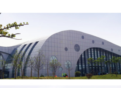 邓州会议中心外景网架工程